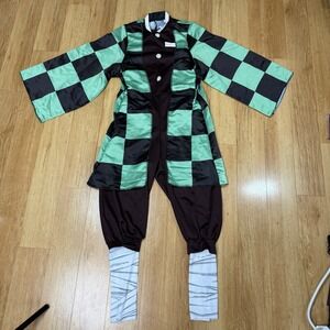 InSpirit Designs Demon Slayer Tanjiro Kamado jumpsuit costume Size XL 14-16